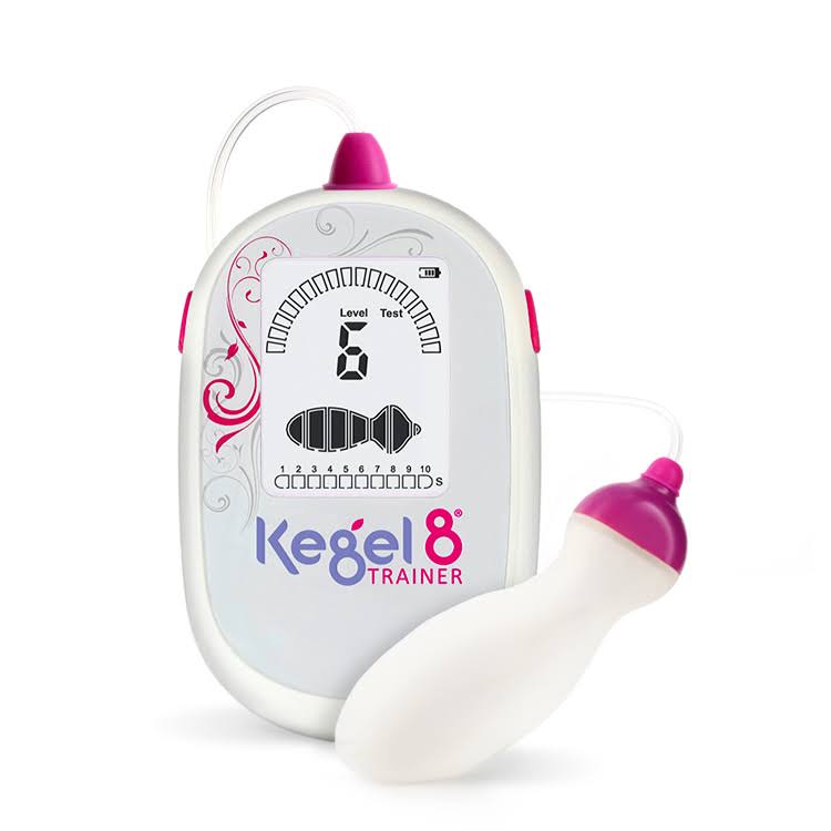 Kegel8 Trainer - Interactive Pelvic Exerciser with Squeeze Scale Strength Measurer