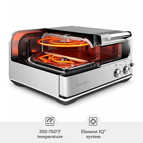 Breville Smart Oven Pizzaiolo Stainless Steel countertop oven