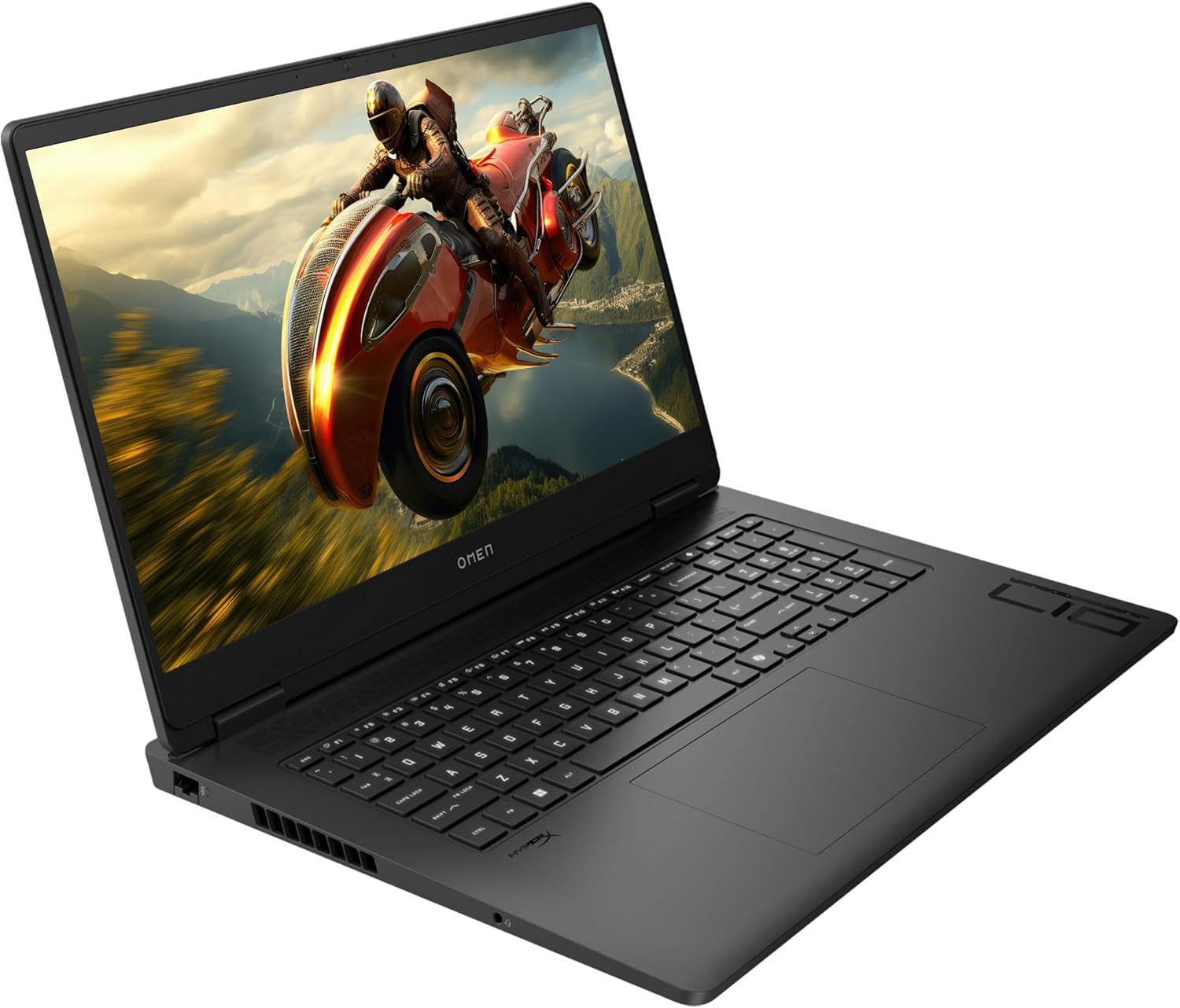 HP OMEN Gaming Laptop, AMD Ryzen 7 8845HS, 64 GB DDR5 Ram, 2 TB PCIe SSD, 17.3"" QHD (2560x1440), Nvidia Geforce RTX 4070, W11 Home, Black