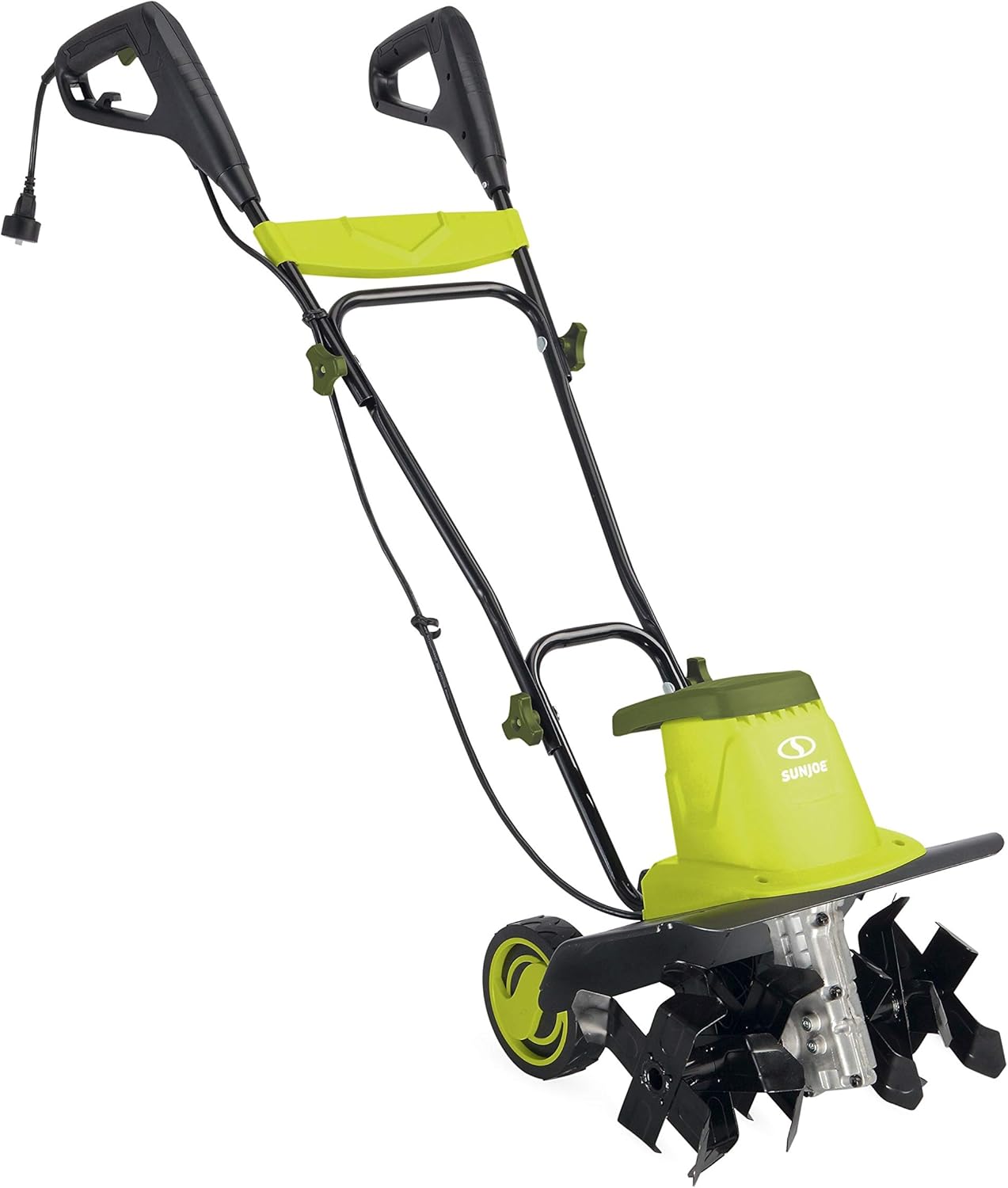 Sun Joe TJ603E 16-Inch 12-Amp Electric Tiller and Cultivator , Green
