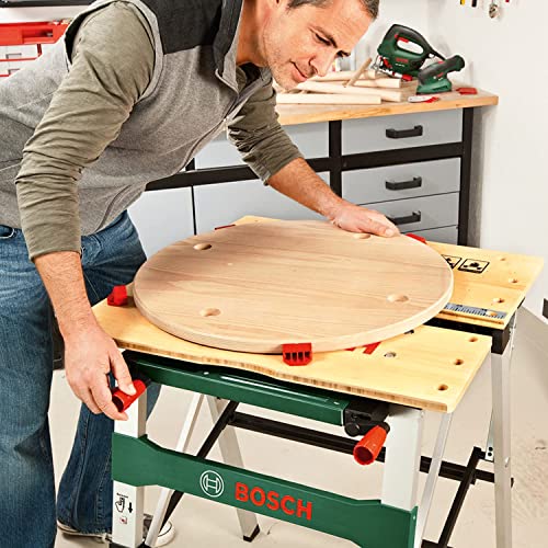 Bosch Home and Garden Cordless Hot Glue Gun Roller Stand Work Bench
