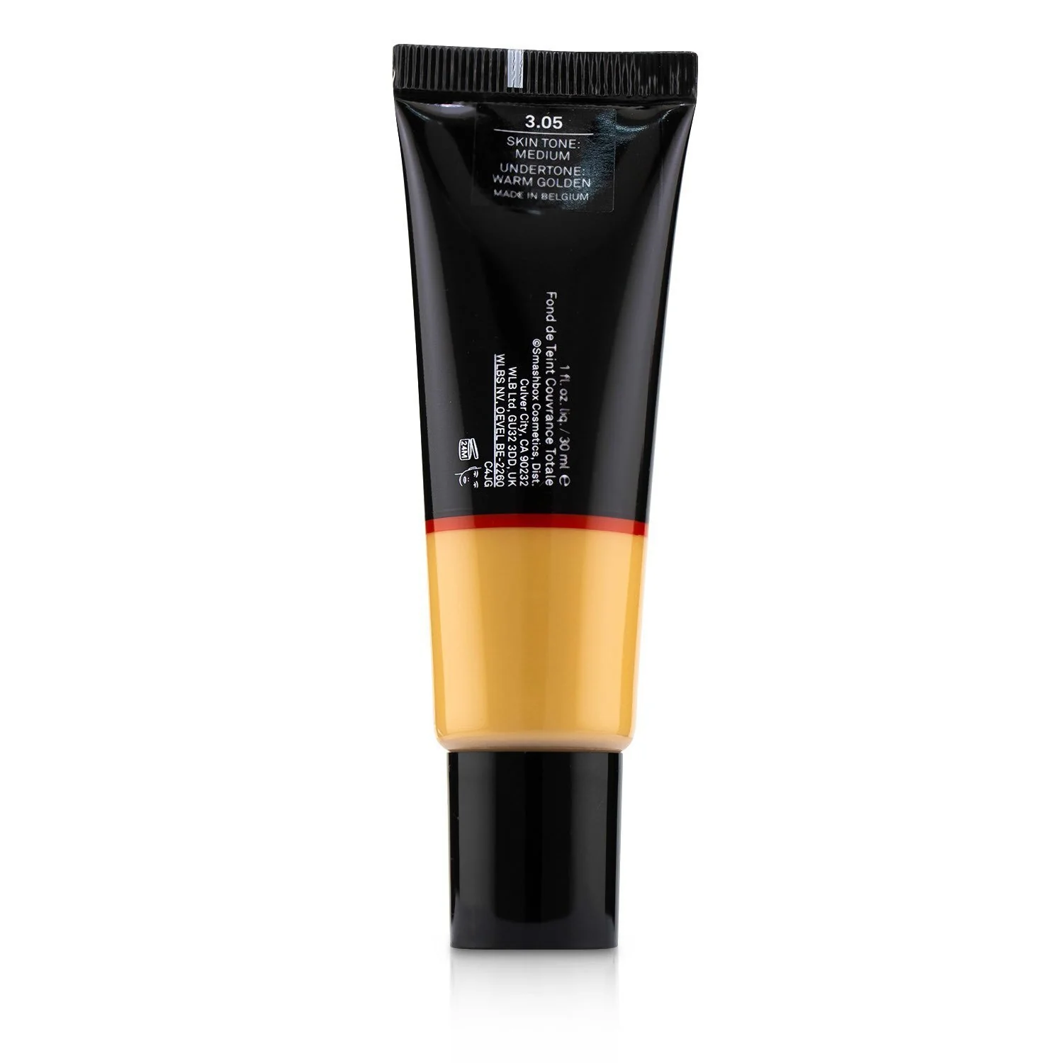 Smashbox Studio Skin Full Coverage 24 Hour Foundation - # 1 Fair With Cool Peach Undertone  30ml/1oz
