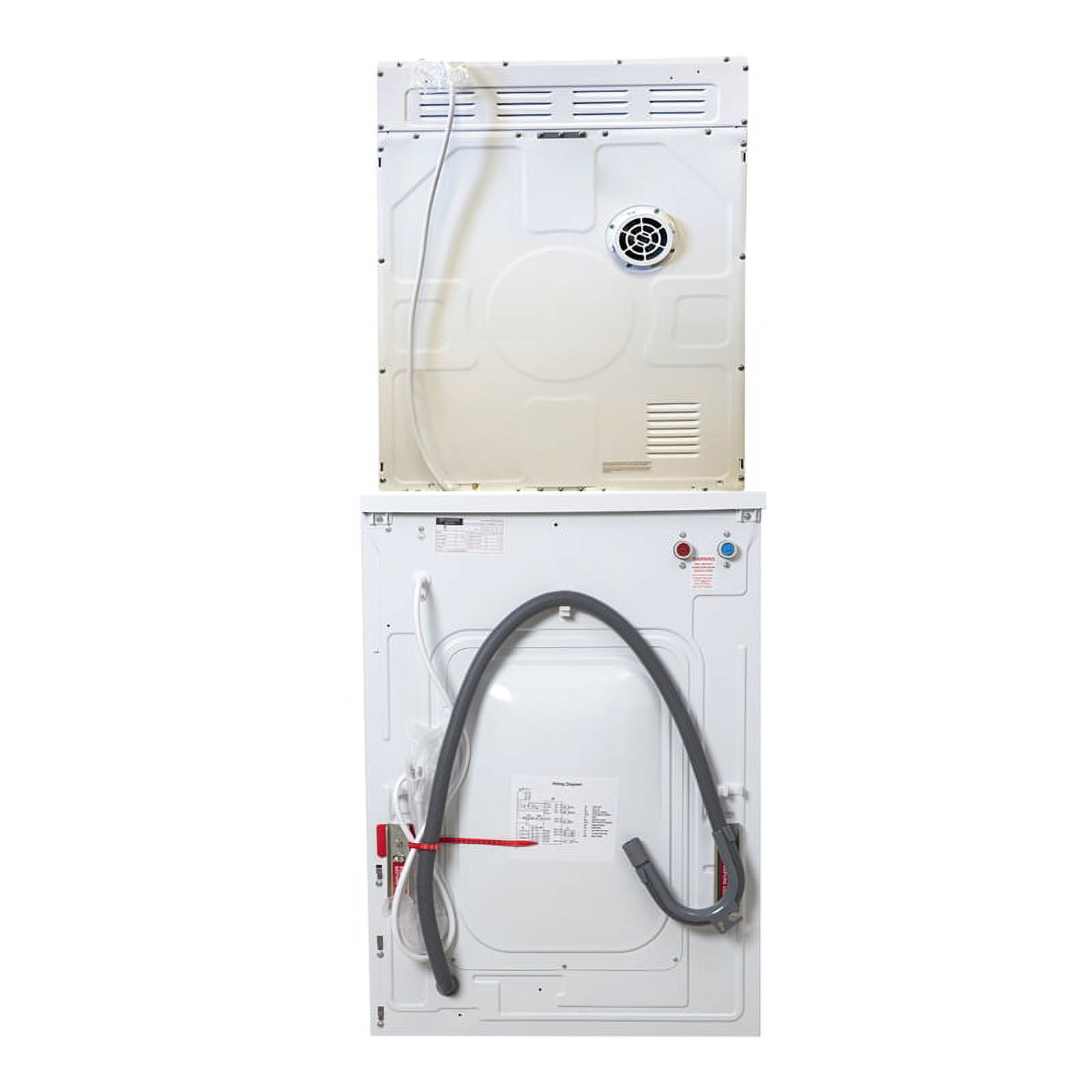 Equator Digital Pet 15lbs Compact 110V Set Washer + Dryer Vented 3.5cf Sensor