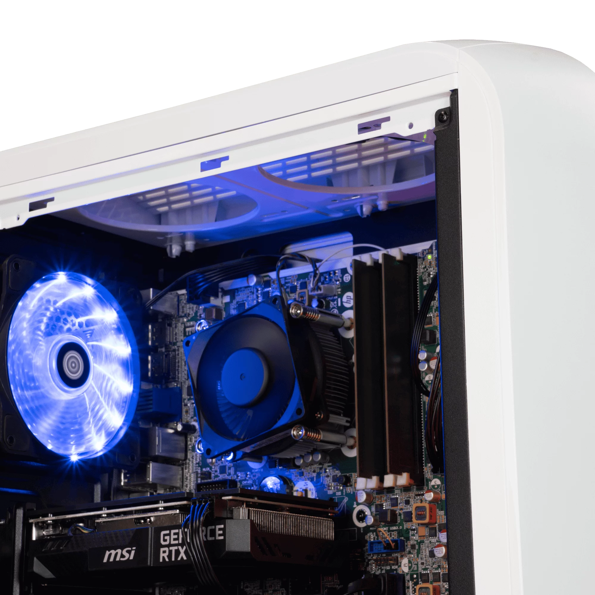 Periphio Vortex Prebuilt Gaming PC | Intel Core i5-6500 (3.6GHz Turbo) | GeForce RTX 3050 (8GB) | 1TB Solid State SSD | 16GB DDR4 RAM | Windows 10 Gaming Desktop Computer | WiFi + BT