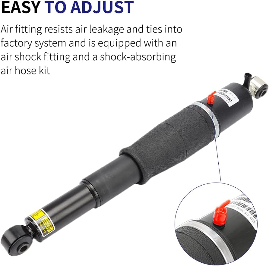 Pair Rear Air Suspension Shock Absorber Struts Fits 2000-2014 Suburban 1500 /Tahoe/Yukon/Yukon XL 1500 2007-2013 Avalanche 2002-2014 Escalade 25979391 25979393