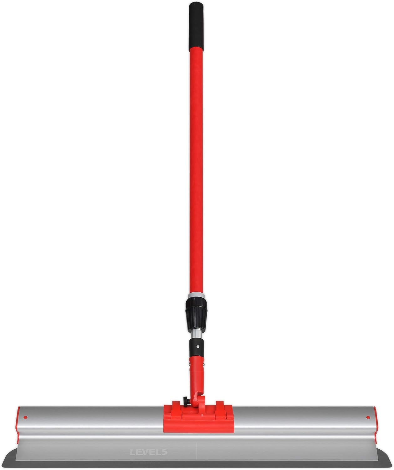 LEVEL5 Skimming Blade Combo, 10 Blade + 40 - 67 Extension Handle | Smoothing/Knockdown Drywall Knife | Extruded Aluminum & European Stainless Steel Construction | High-Impact End Caps | 5-422