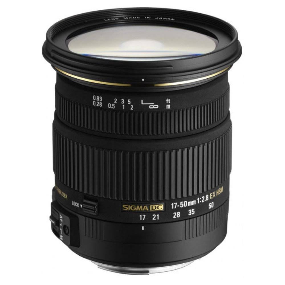 Sigma EX Zoom Lens for Sigma SA - 17mm-50mm - F/2.8