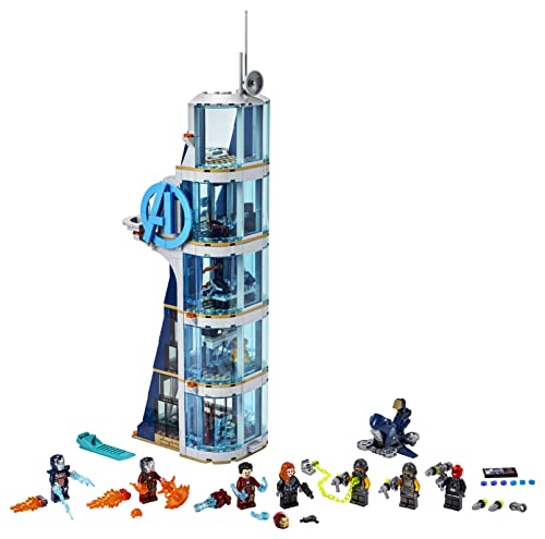 Lego 76166 Marvel Avengers Tower Battle Set with Iron Man, Black Widow & Red Skull