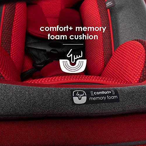 Diono Radian 3QXT SafePlus 4-in-1 Rear and Forward Facing Convertible Car Seat, Safe Plus Engineering, 4 Stage Infant Protection, 10 Years 1 Car Seat, Slim Fit 3 Across, Yellow Mineral