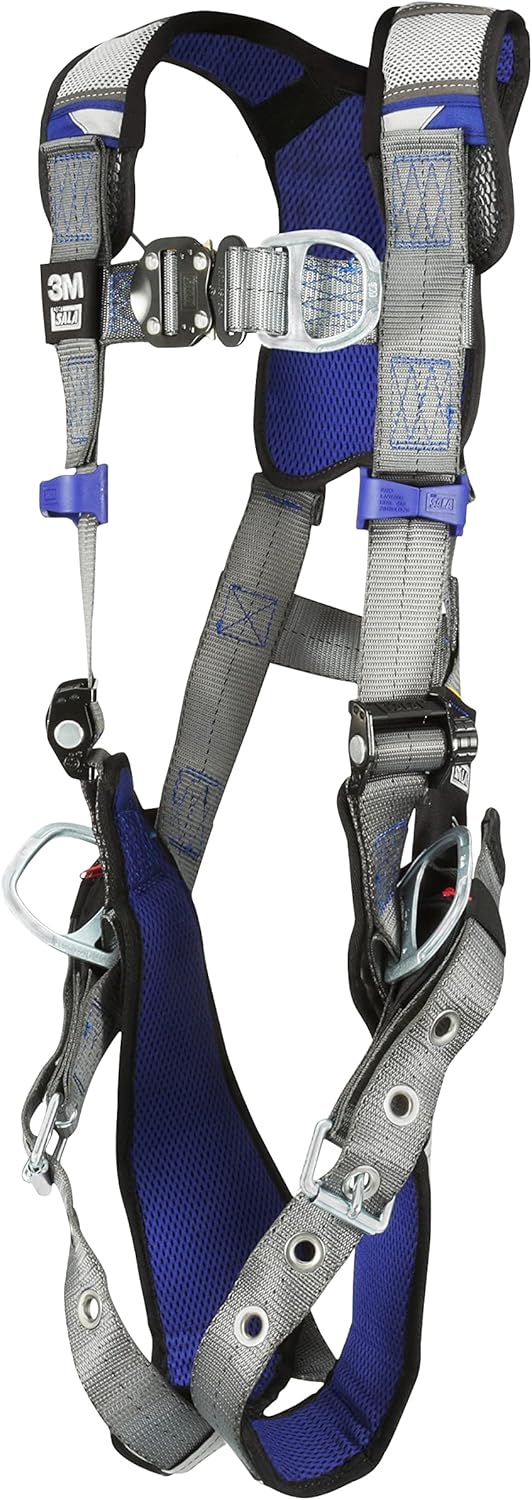 DBI-Sala 3M DBI-SALA ExoFit X200 Comfort Vest Climbing/Positioning Safety Harness 1402018, X-Large