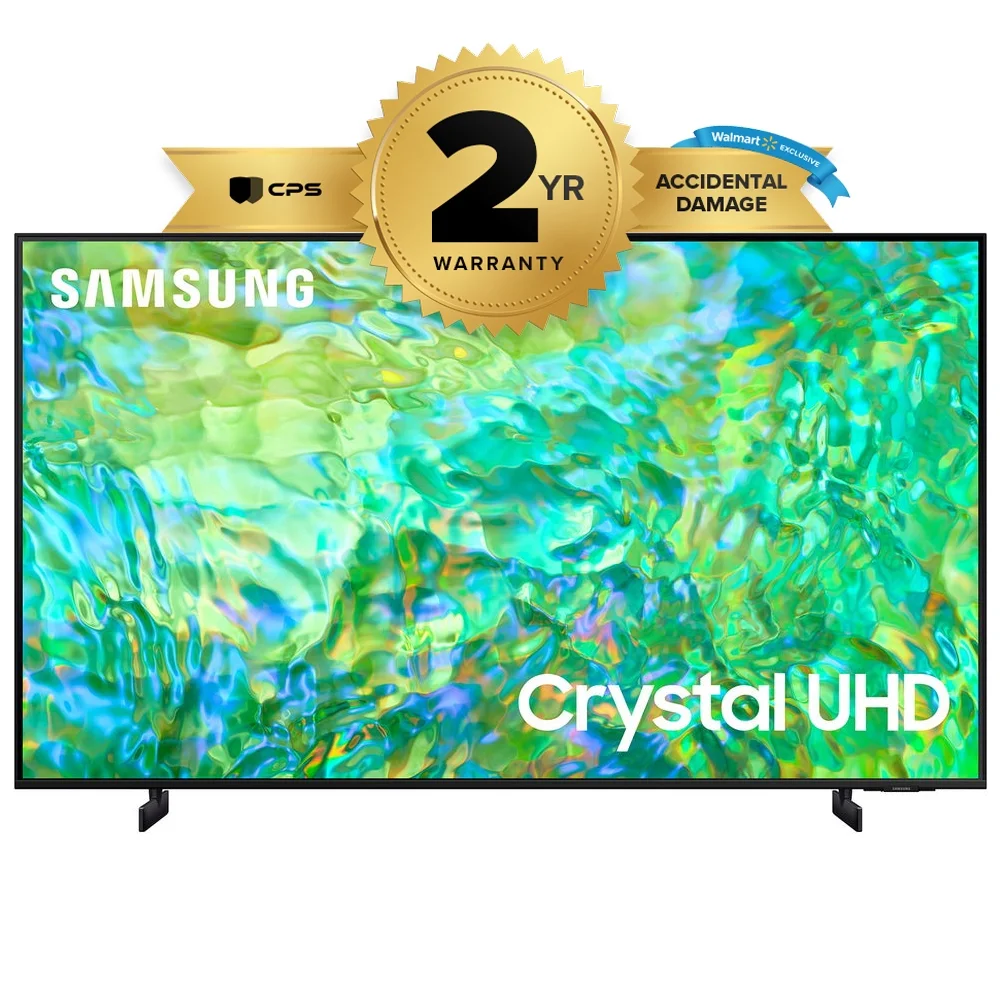Samsung 65" Crystal 4K UHD Smart 2023 TV CU8000 series with Dynamic Crystal Color & AirSlim Design + 2 YR Accidental Warranty
