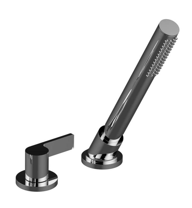 Graff G-6156-LM46B-PC Terra Deck-Mounted Handshower + Diverter - Rough + Trim