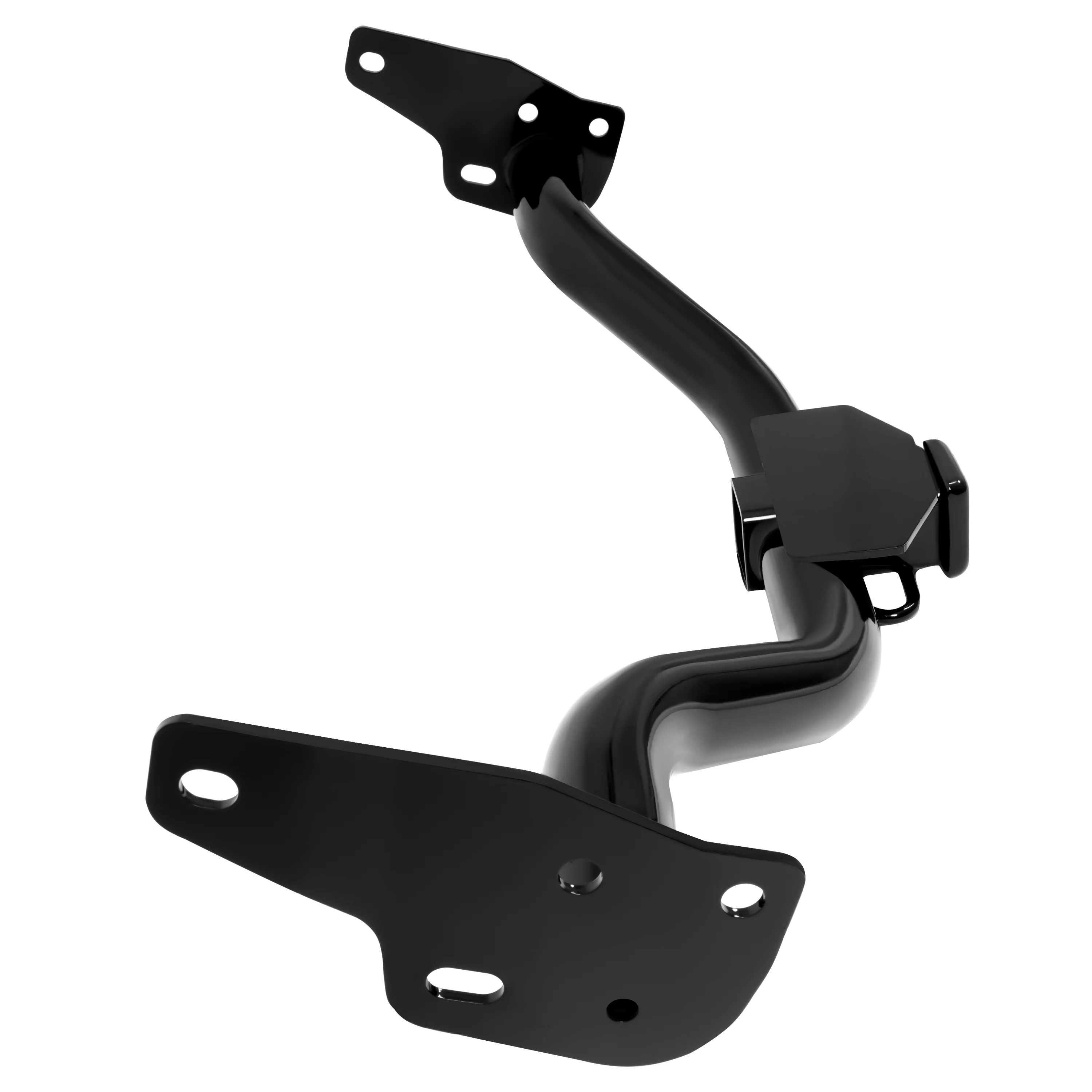 KOJEM 13514 Trailer Hitch Compatible with Select 2005-2015 Nissan Xterra Class 3 2-Inch Receiver Gloss Black Powder Coat