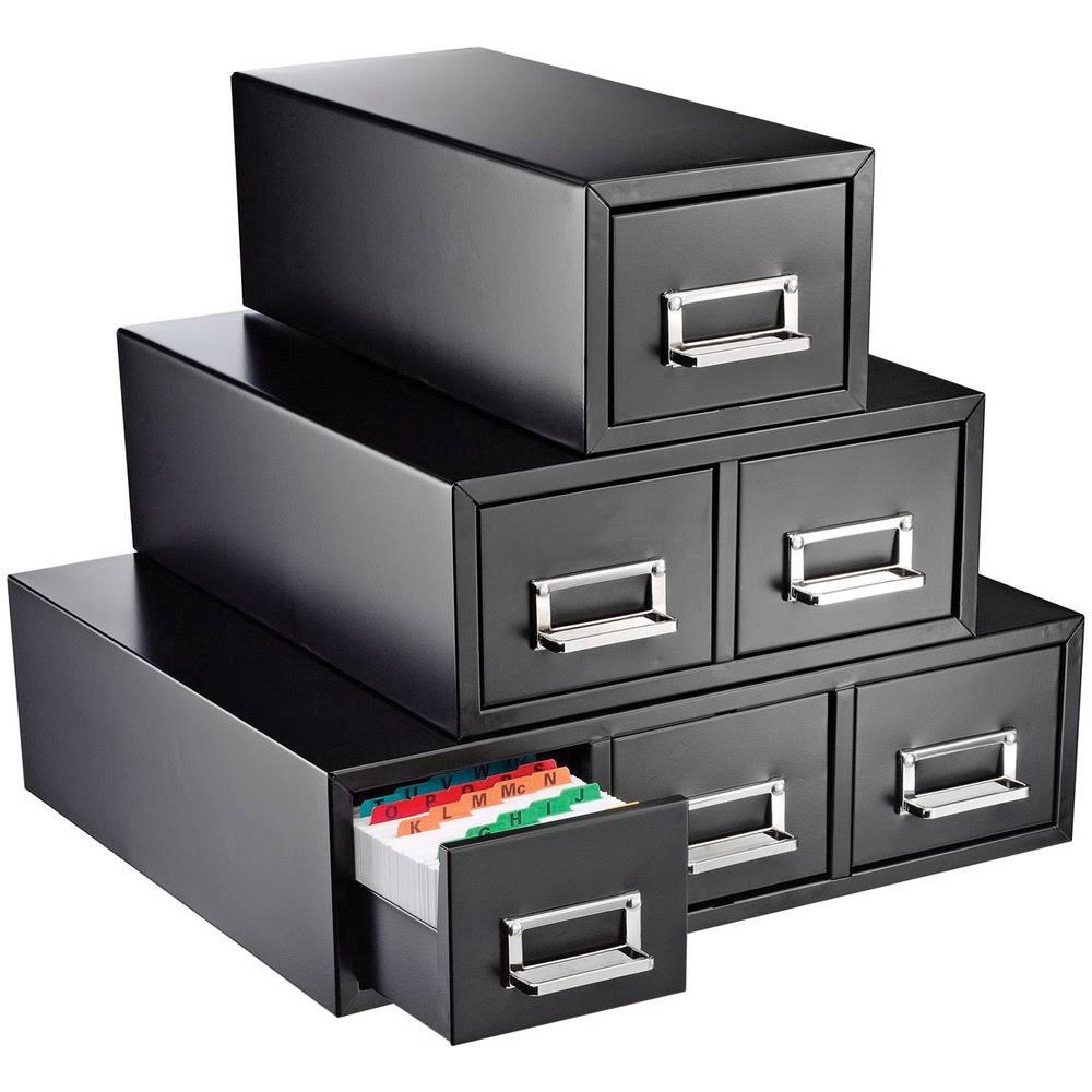 Steelmaster Drawer Card Cabinet