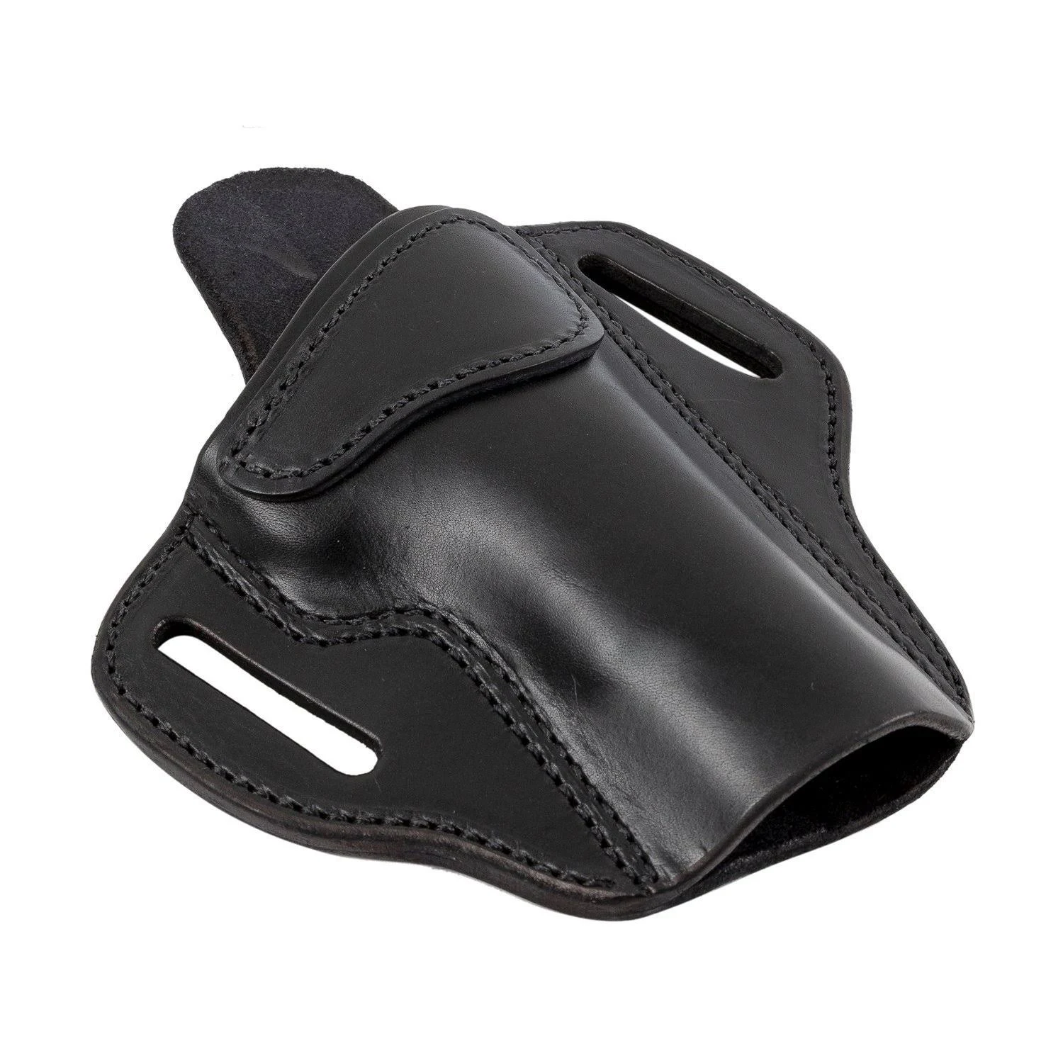 The Ultimate 2 Slot OWB Leather Gun Holster | Relentless Tactical Right Handed / Brown