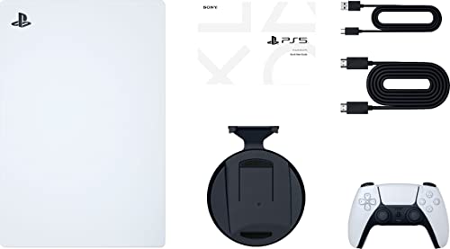 Playstation 5 Disc Version PS5 Console Horizon Forbidden West Bundle - 4K-TV Gaming, 16GB. GDDR-6 RAM, 8K Output, WiFi 6. Ultra-High Speed 825GB SSD - U Deal