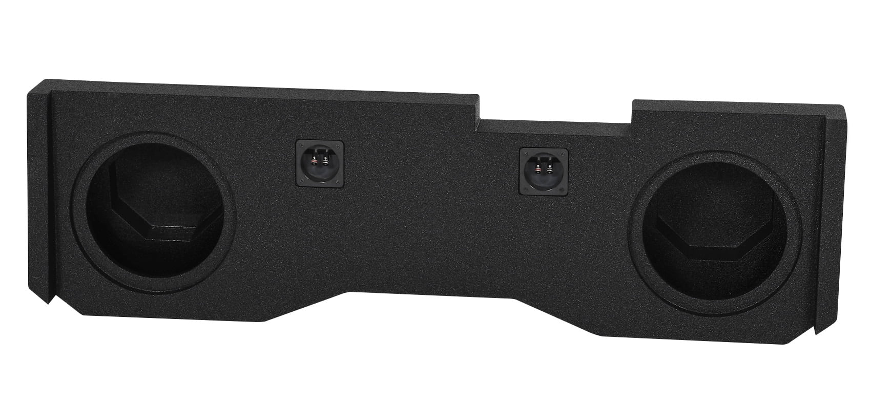 Rockville Dual 12" Sub Enclosure Box For 2014-Up GMC/Chevy Sierra/Silverado Crew
