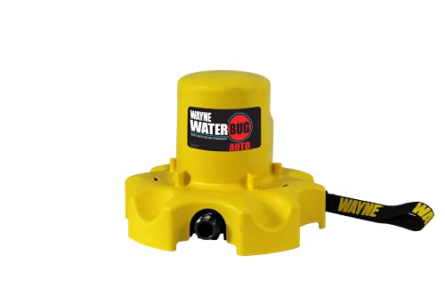 WAYNE WaterBUG 1/6 HP 1350 GPH Submersible Pump with Multi-Flo Technology