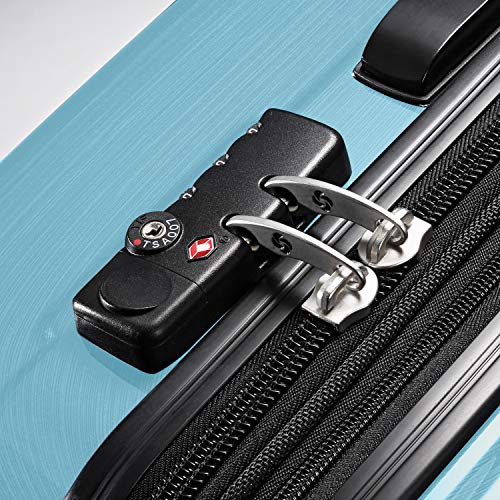Samsonite Winfield 2 Hardside Expandable Luggage with Spinner Wheels, Brushed Anthracite, Checked-Large 28-Inch