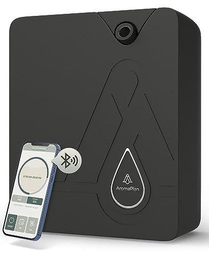 AromaPlan 2024 Upgraded Bluetooth Smart Scent Air Machine for Home, Hotel, Spa, Office– Cold Technology, Hotel Collection Diffuser, Waterless Whole House