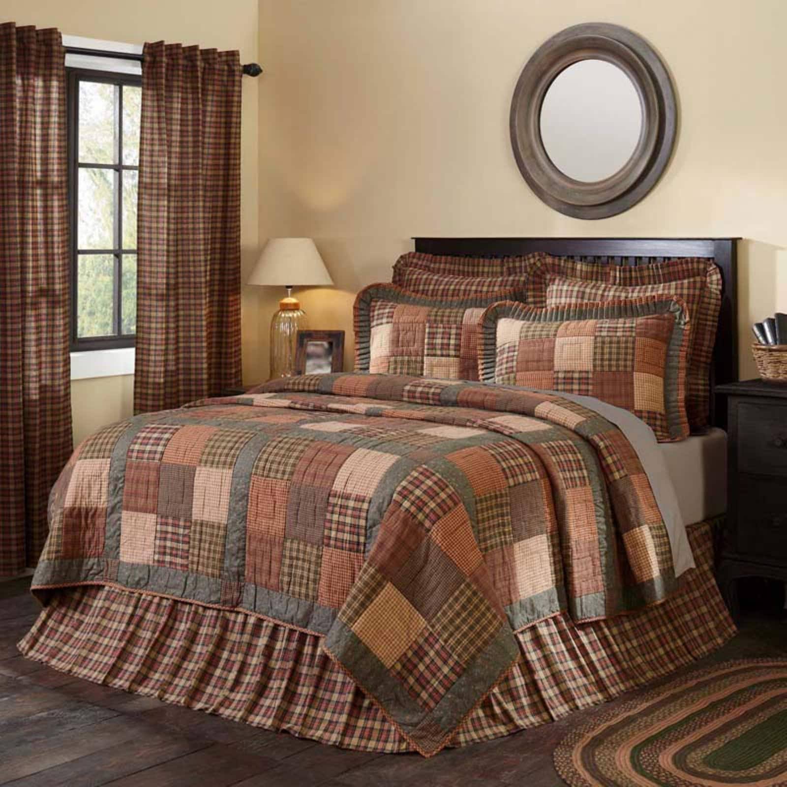 Crosswoods Queen Quilt