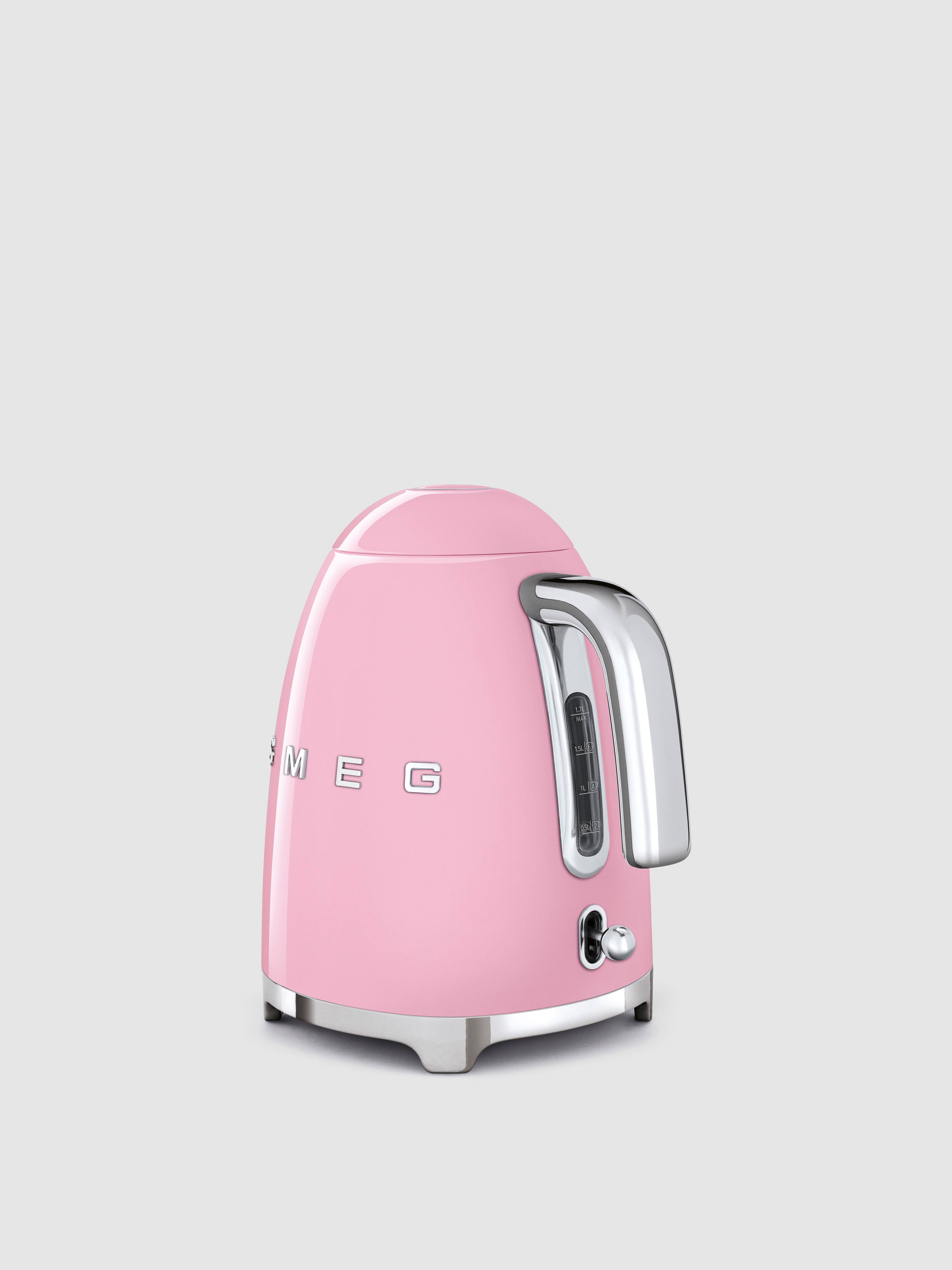 Smeg 50&s Retro Style Pink Electric Kettle