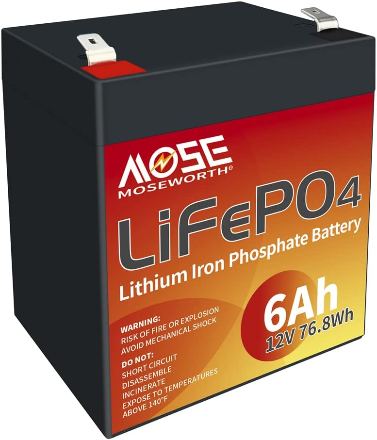 24V Lithium Battery 60Ah Lifepo4 Trolling Motor RV Battery Replacement Built-in BMS Last Longer Replace Your SLA Perfect for Backup Power and Off Grid Applications