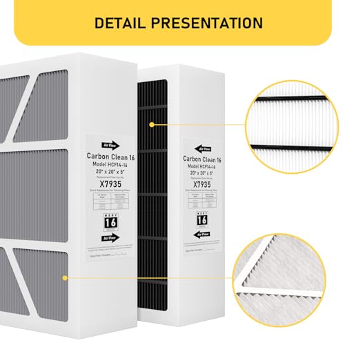 X7935 20x20x5 MERV 16 Air Filter Replacement