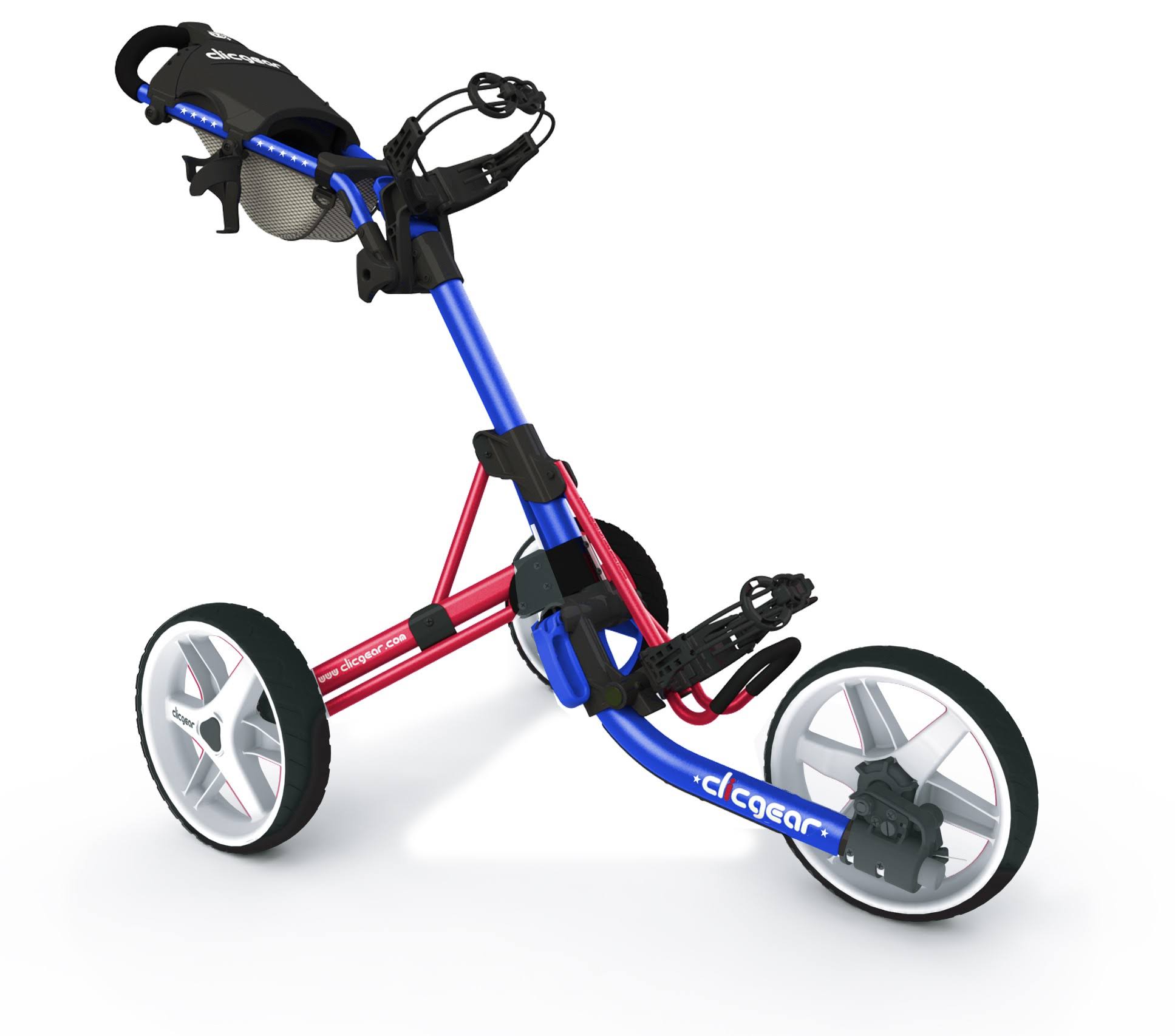 Clicgear Model 3.5+ Golf Push Cart Charcoal-Lime