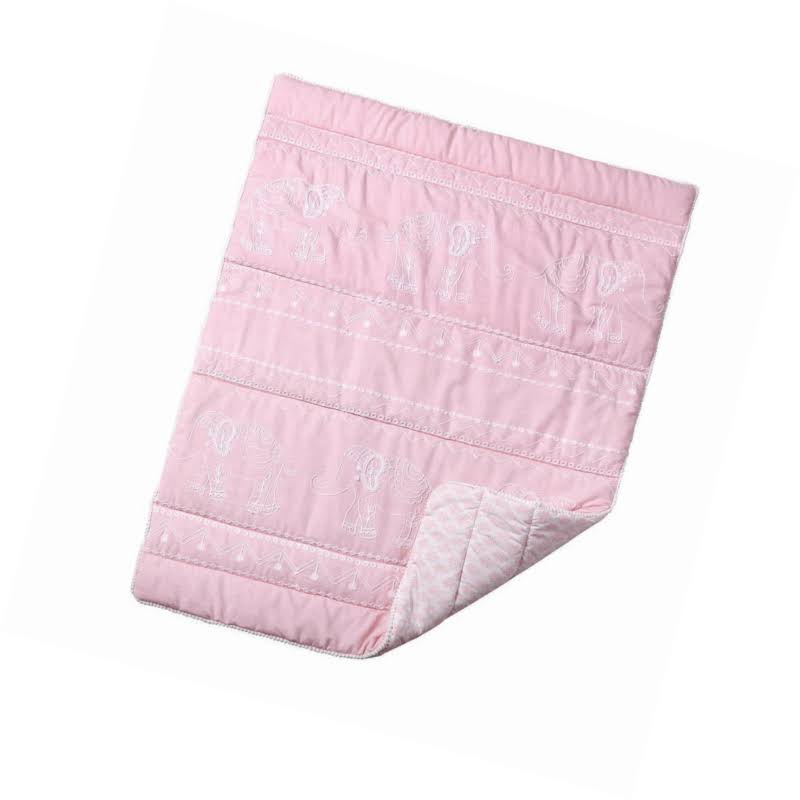 Levtex Home Baby Ely 5 Piece Crib Bedding Set, Pink