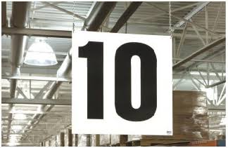 Heavy Duty Aisle Signs WS26101
