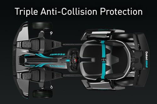 Segway Ninebot Gokart Pro and Gokart Pro 2, Electric Go Kart with Enhanced Safety Features, High-Speed Racing and Immersive Gaming Combo, Ultimate Drift Experience for Ages 14+, Up to 15.5 Miles