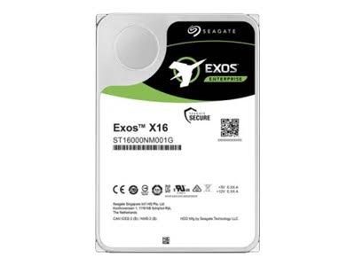Seagate Exos x16 ST14000NM002G - Hard Drive - 14 TB - SAS 12Gb/s