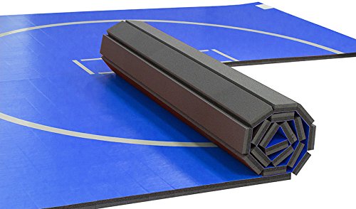 10'x10'x1.25" Dollamur FLEXI-Connect® Wrestling Mat