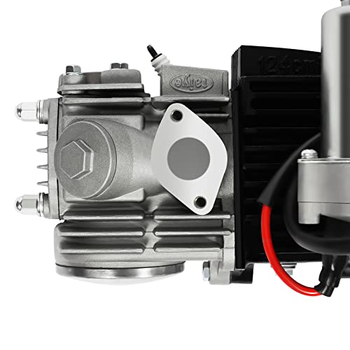 140cc 4 Stroke Engine Motor, Complete Engine Kit Single Cylinder Horizontal Pit Dirt Bike Engine Motor 4-speed Transmission Manual Clutch CDI for CRF50 CRF70 XR50 XR70 Z50R Z50 CT70