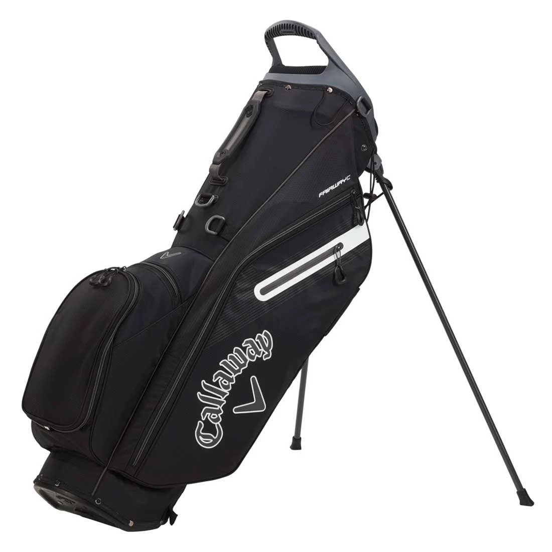 Callaway Fairway C Single Strap Stand Bag Black/Charcoal/White