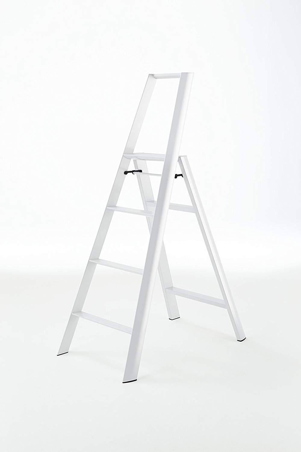 Lucano Step Ladder, 4, White