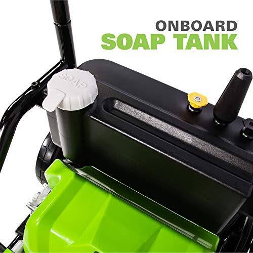 Greenworks 1800 PSI 1.1 GPM Electric Pressure Washer, PW-1800