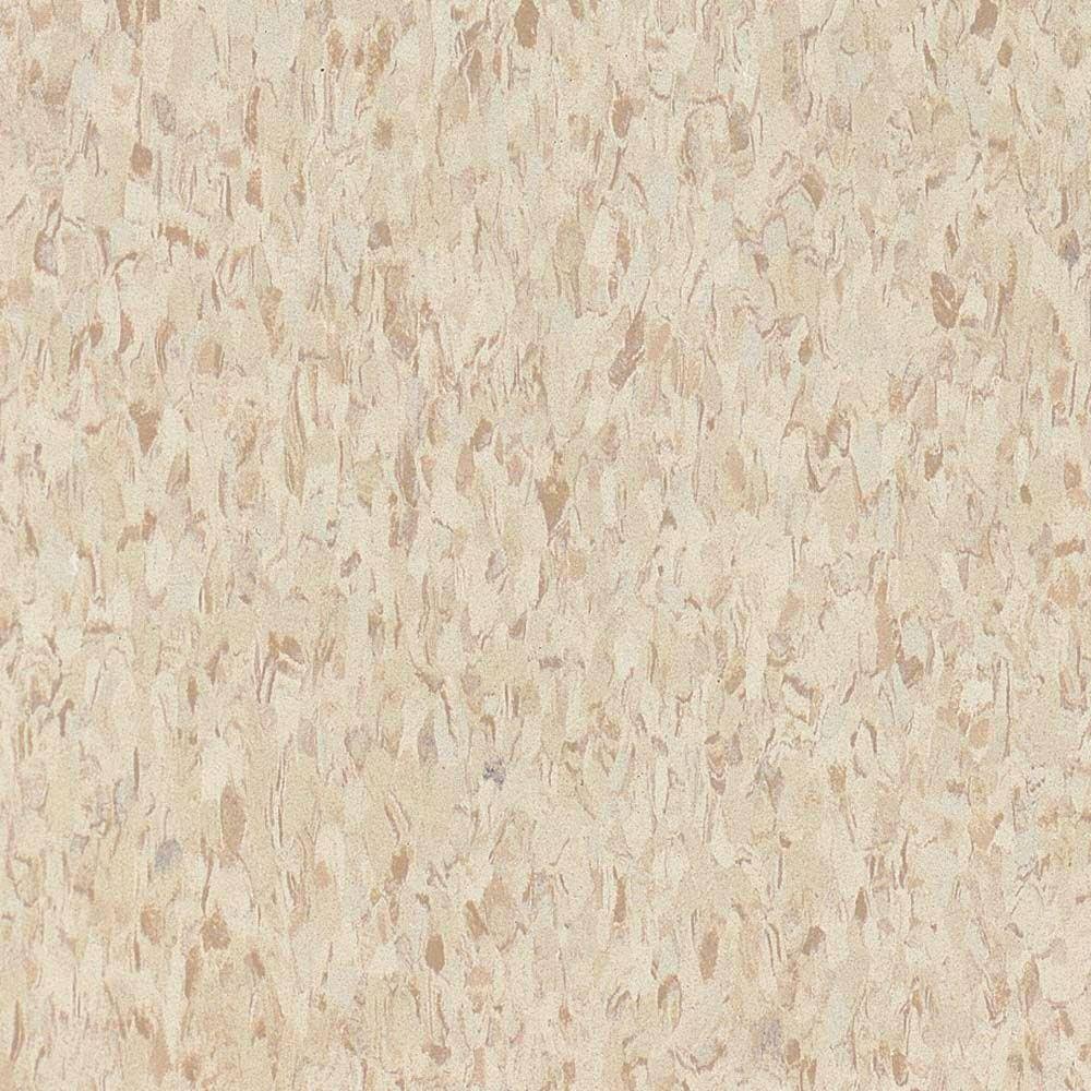 Armstrong Imperial Texture VCT 12 in. x 12 in. x 3/32 in. Sandrift White Standard Excelon Vinyl Tile (45 Sq. ft. / CASE)