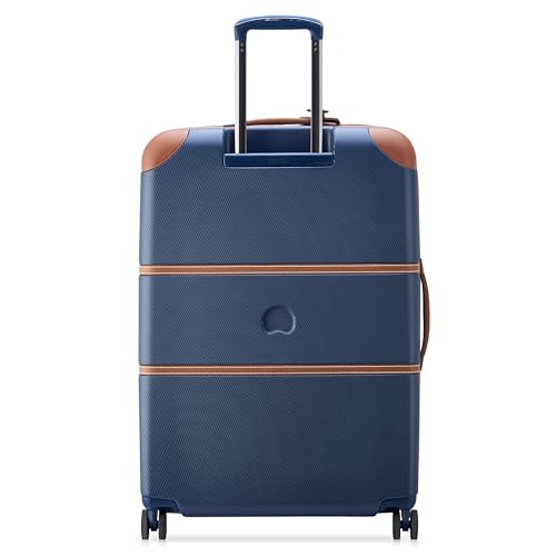 DELSEY PARIS Chatelet Air 2.0 Hardside Luggage with Spinner Wheels, Angora, Checked-Large 28 Inch