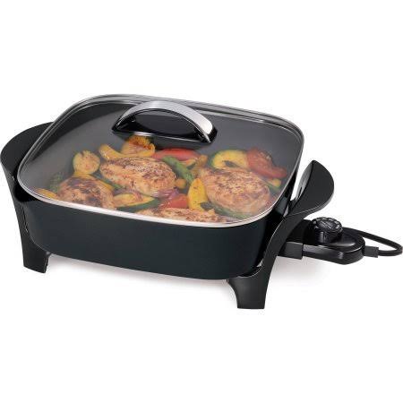 Presto 12-Inch Electric Skillet with Glass Cover