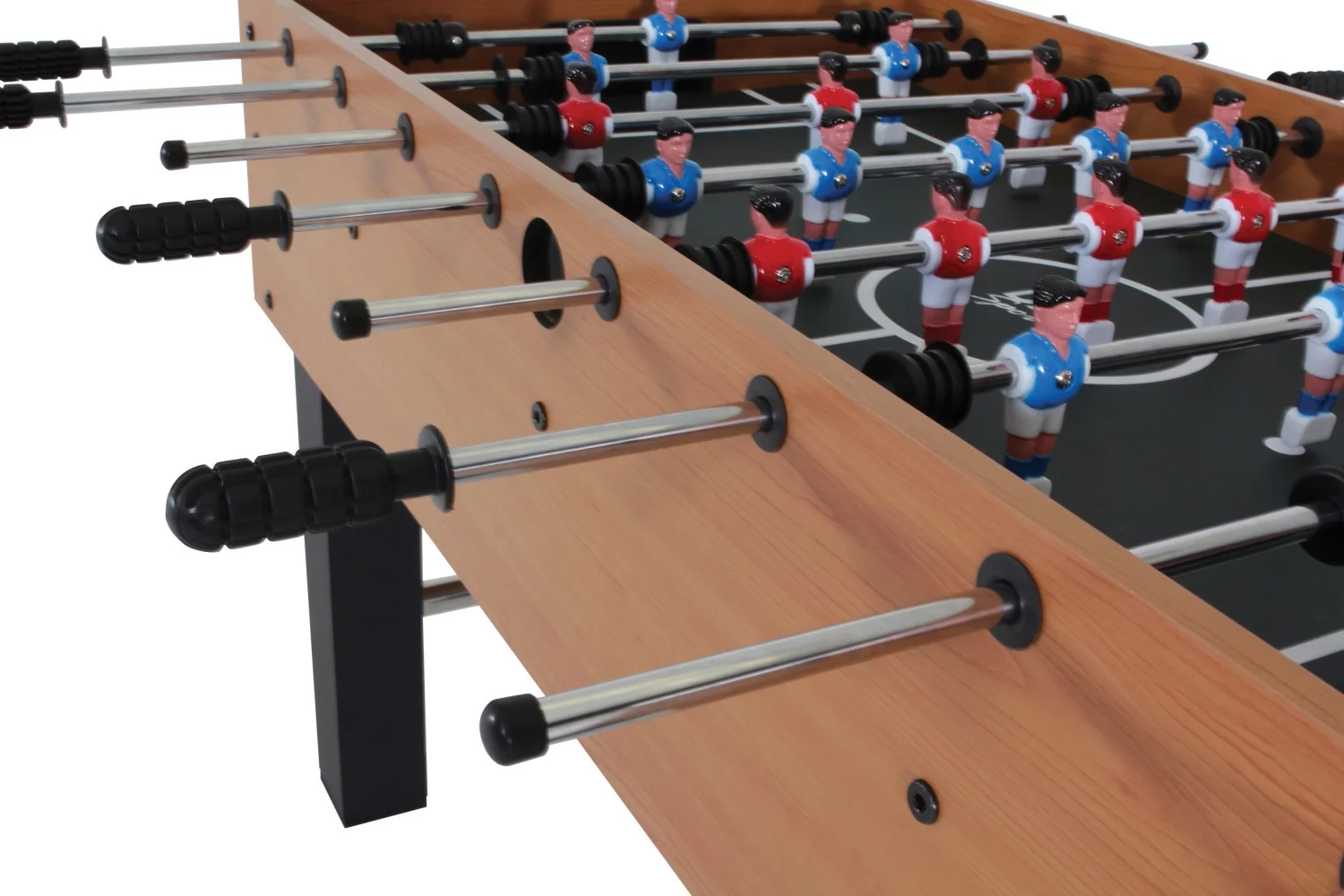 American Legend Charger 52" Foosball Table with Abacus-Style Scoring and Internal Ball Return System