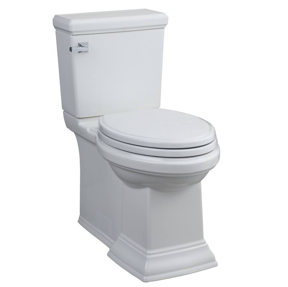 American Standard 2817.128.020 White Town Square Elongated Toilet