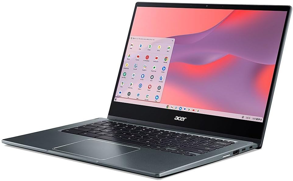 acer - Chromebook Spin 514 – Convertible - 14” Full HD Touch – AMD Ryzen 5 3500C – 8GB DDR4 – 128GB eMMC – HDMI - Mist Green DealExpress Accessories