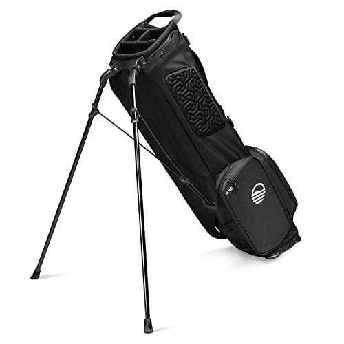 Sunday Golf El Camino Bag - Lightweight Sunday Golf Bag with Strap and Stand – Easy to Carry – Golf Stand Bag for The Driving Range, Par 3 and Standard Courses, 3.9 pounds