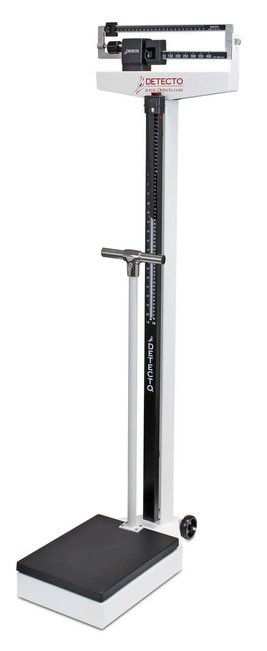 Detecto Physician Weigh Beam Scale with Height Rod and Handpost 349