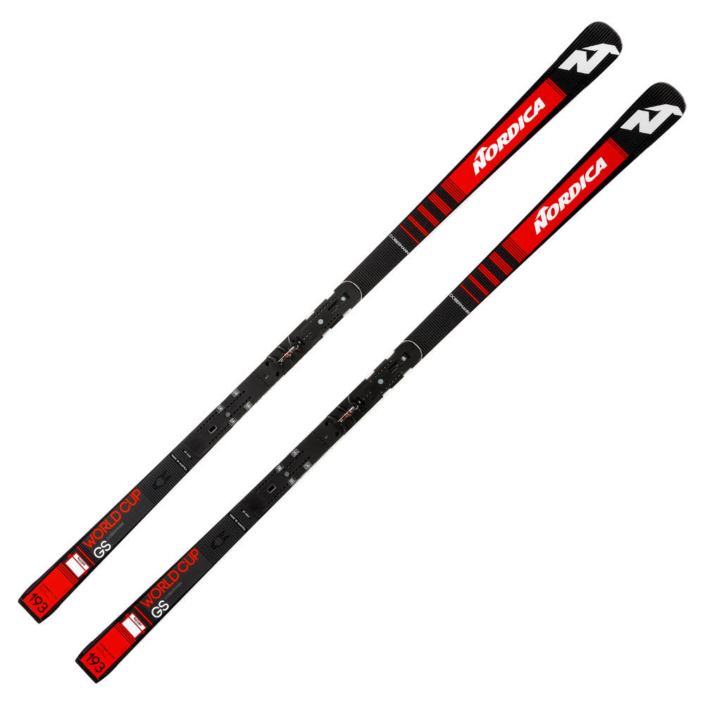 Nordica 2019 Dobermann GS WC Dept. Skis w/Race Plate (188)