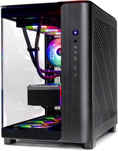 Skytech Gaming Chronos 3 Desktop PC, Ryzen 7 7700 3.8 GHz (5.3GHz), AMD RX 9070XT 16GB, 2TB Gen4 NVMe SSD, 32GB DDR5 RAM 6000 RGB, 850W Gold ATX 3 PSU, Wi-Fi, Win 11