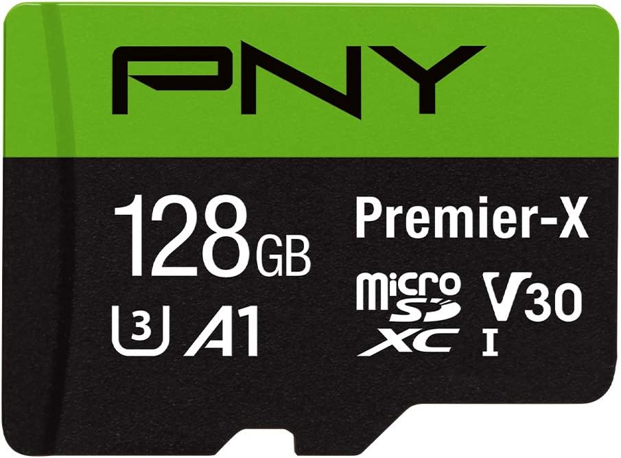 PNY 512GB Premier-X Class 10 U3 V30 microSDXC Flash Memory Card