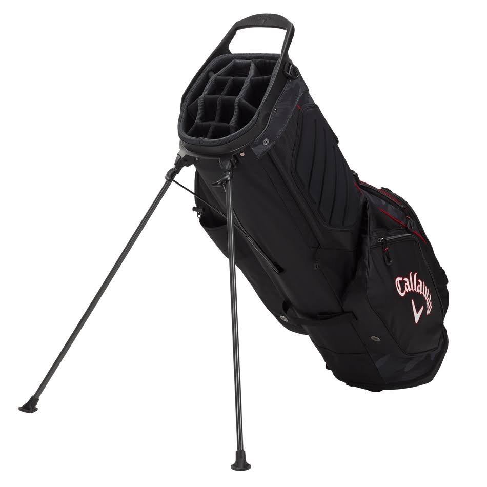 Callaway Fairway 14 Stand Bag, Black/Camo/Red